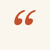 Quotation Mark Light
